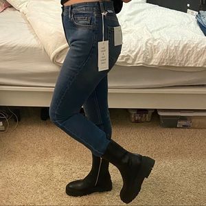 Boyish (sustainable) high rise skinny jeans